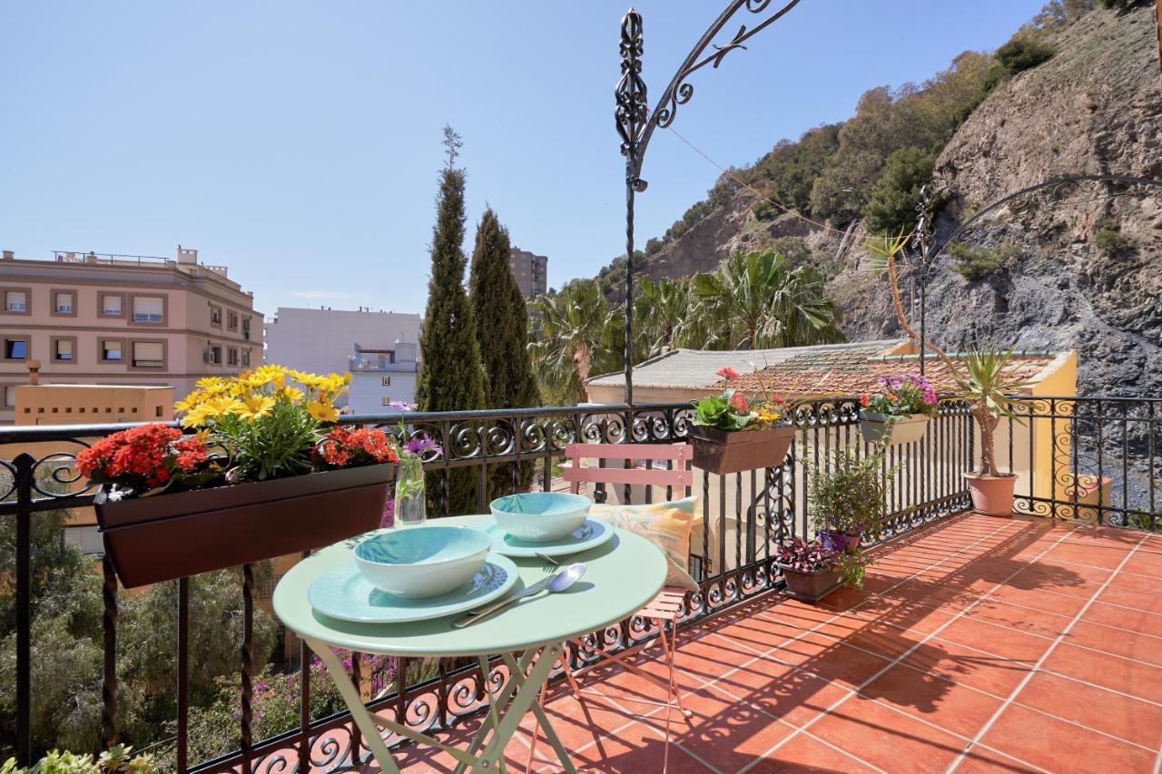 Villa Rosita Suites En Playa De La Malagueta Con Terraza Μάλαγα Εξωτερικό φωτογραφία